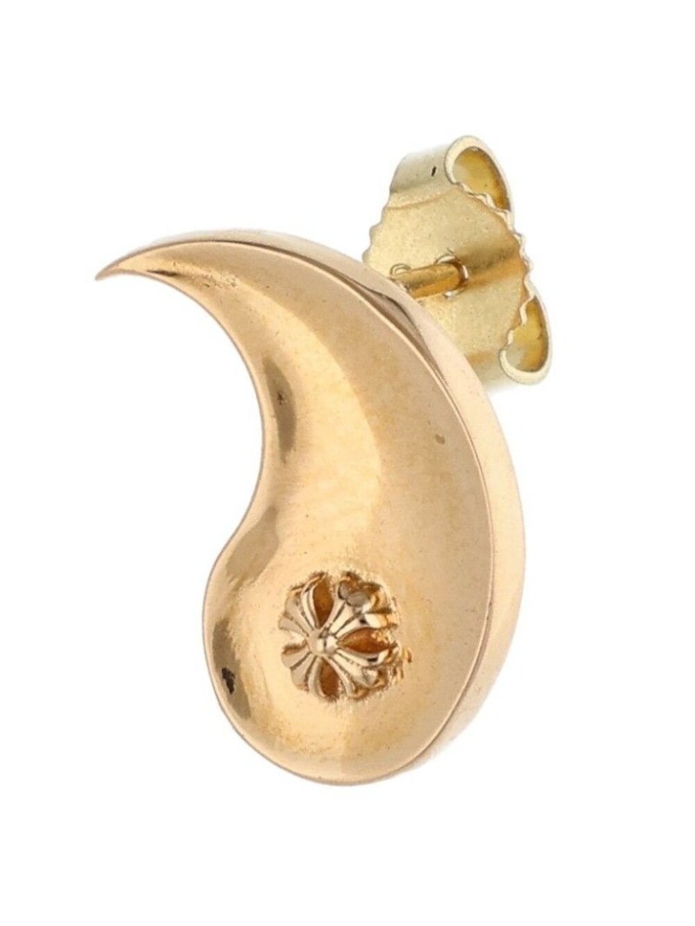 Chrome Hearts Yin Yang Gold Earrings